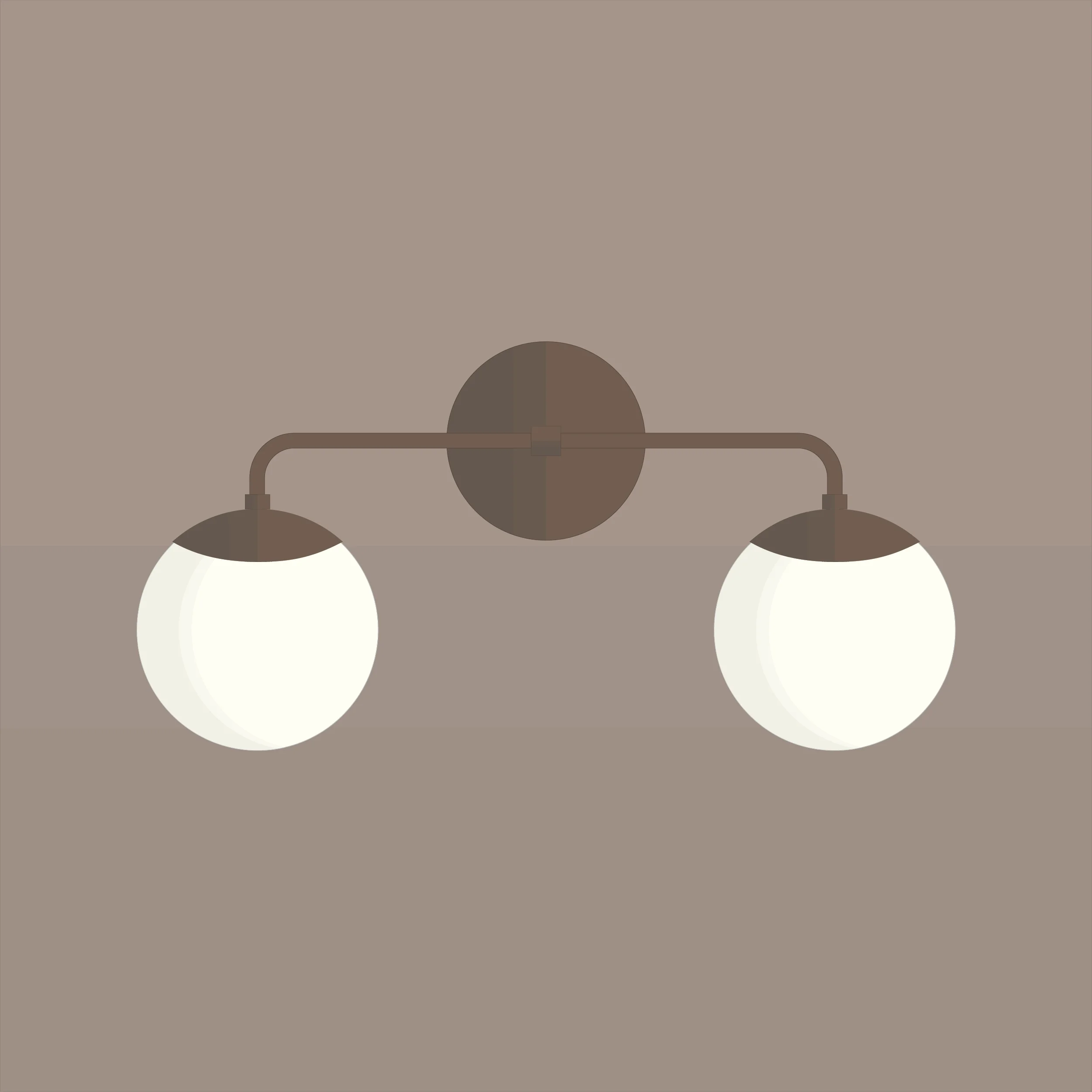 Mid-century-collection-wall-luminaire-Balance-A8M015-Oil-Rubbed-Bronze