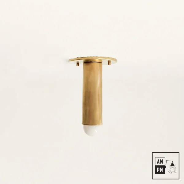Mid-century-collection-flushmount-fixture-DropDrop-A7CF46-Raw-Brass