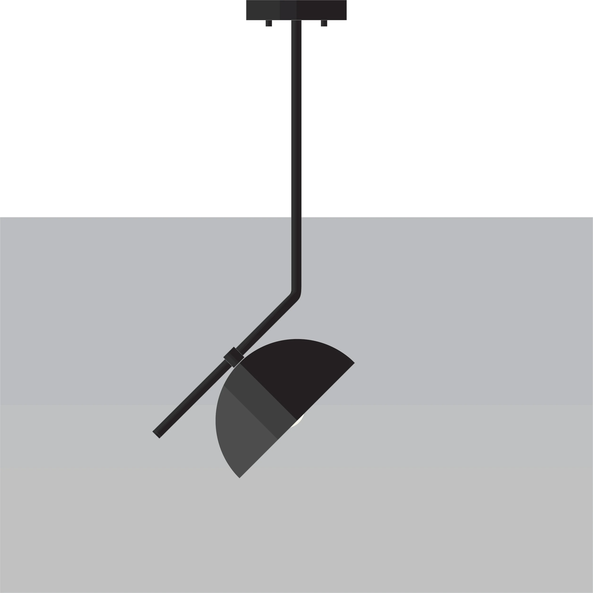 Mid-century-collection-fixed-pendant-Brimful8-A7C052-Black Mid-century-collection-fixed-pendant-Brimful8-A7C052-Black