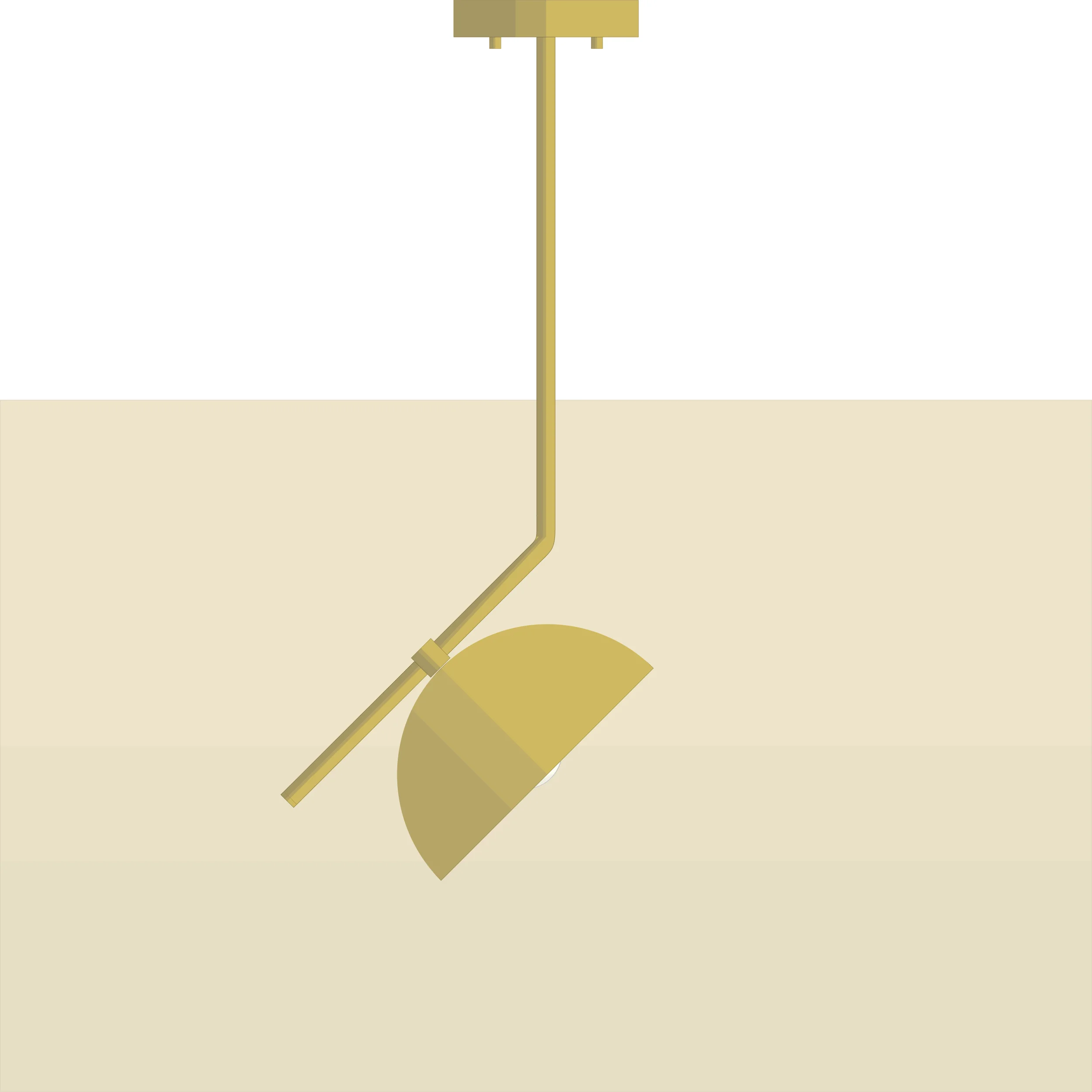 Mid-century-collection-fixed-pendant-Brimful8-A7C052-Brass Mid-century-collection-fixed-pendant-Brimful8-A7C052-Brass