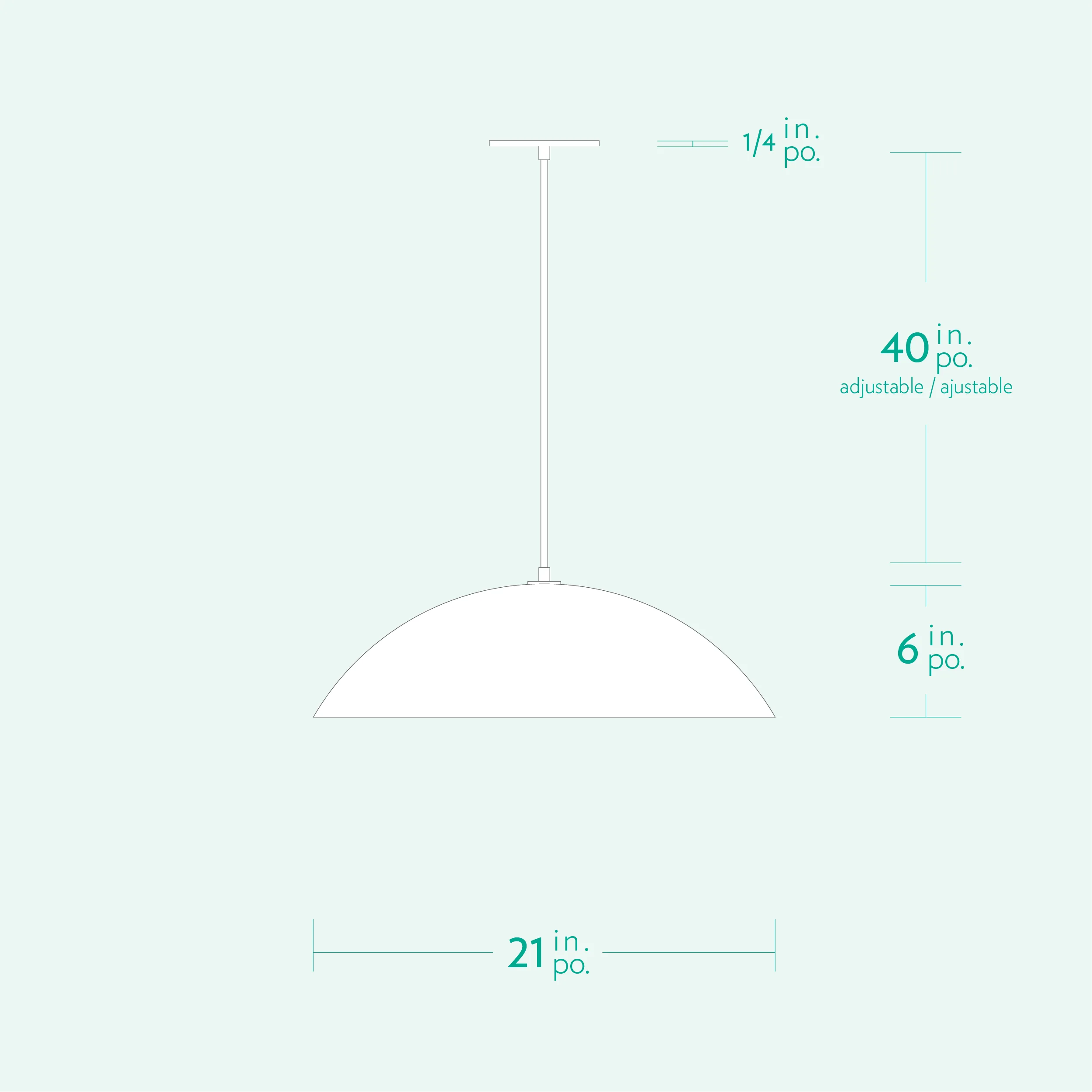 Mid-century-collection-pendant-Demidome-21-A7S081-Specs