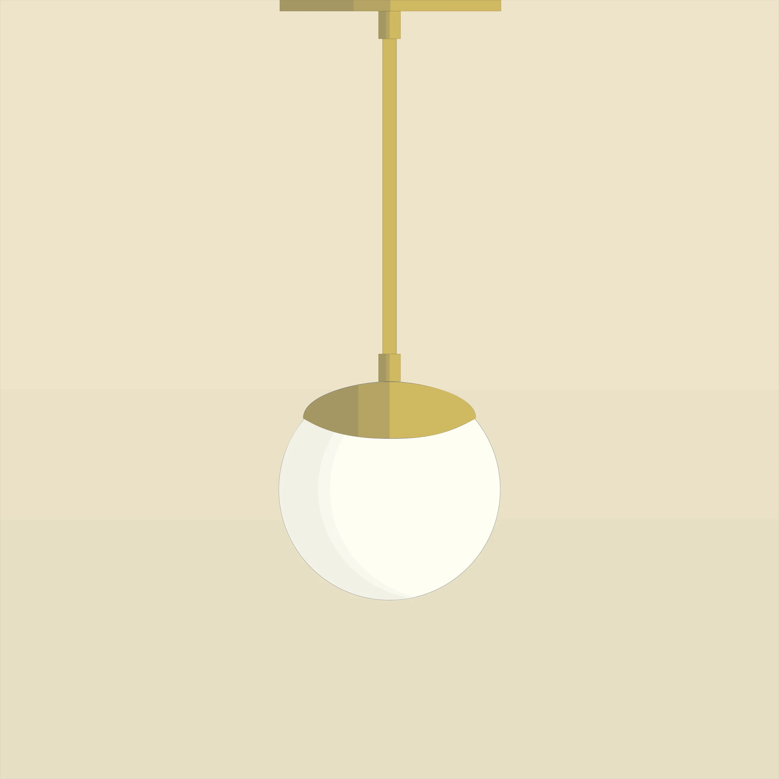 Mid-century-collection-pendant-Globo-5-A7S001-Brass Mid-century-collection-pendant-Globo-5-A7S001-Brass