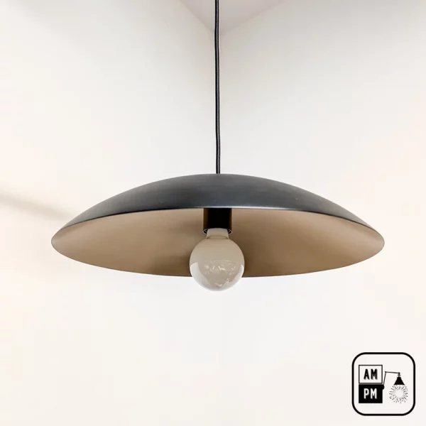 Suspension-collection-Mid-century-Tierdome-18-A7S174-Noir-Mat-Bronze-Léger-2