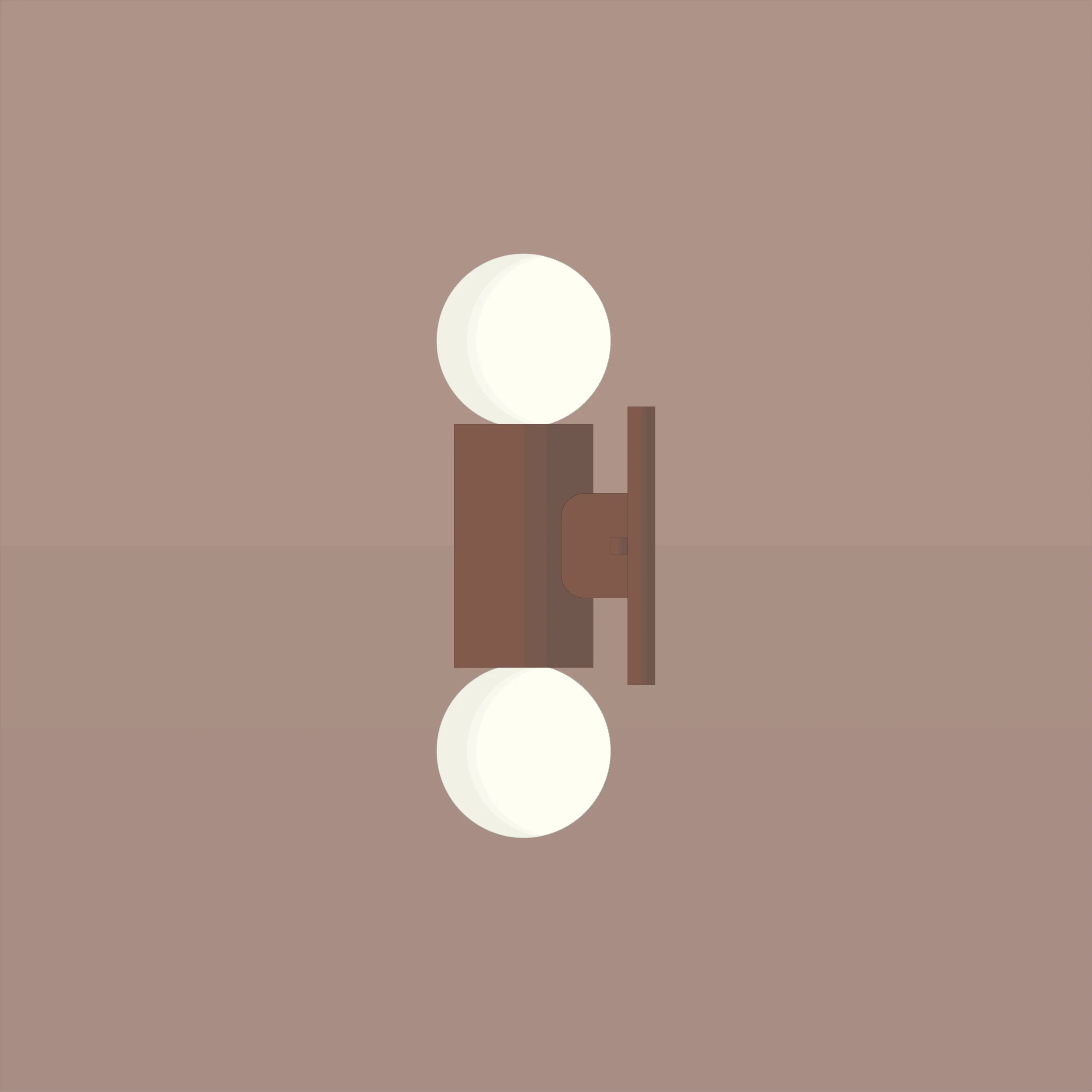 Mid-century-collection-wall-luminaire-Ruth-A8M011-Antique-Copper