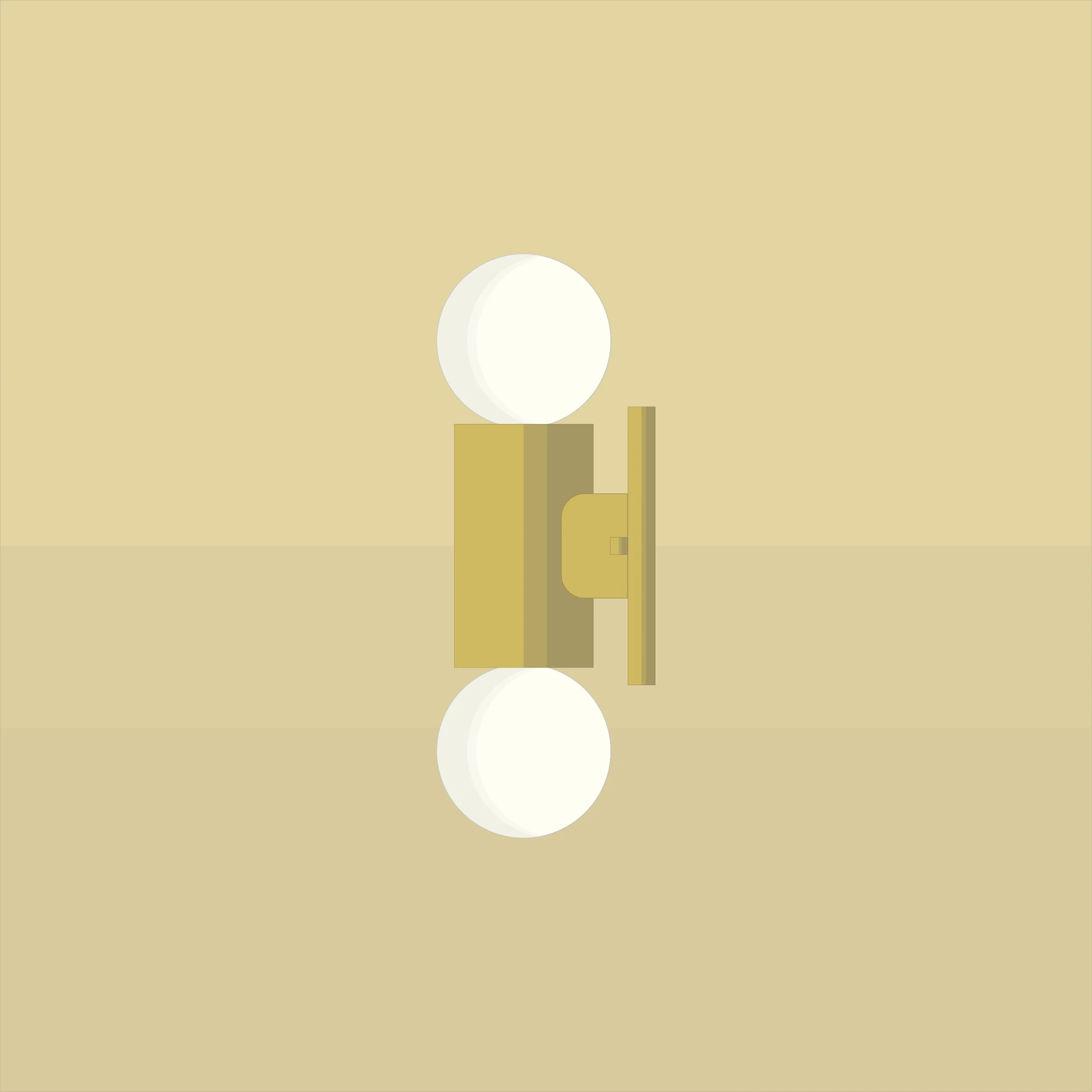 Mid-century-collection-wall-luminaire-Ruth-A8M011-Brass