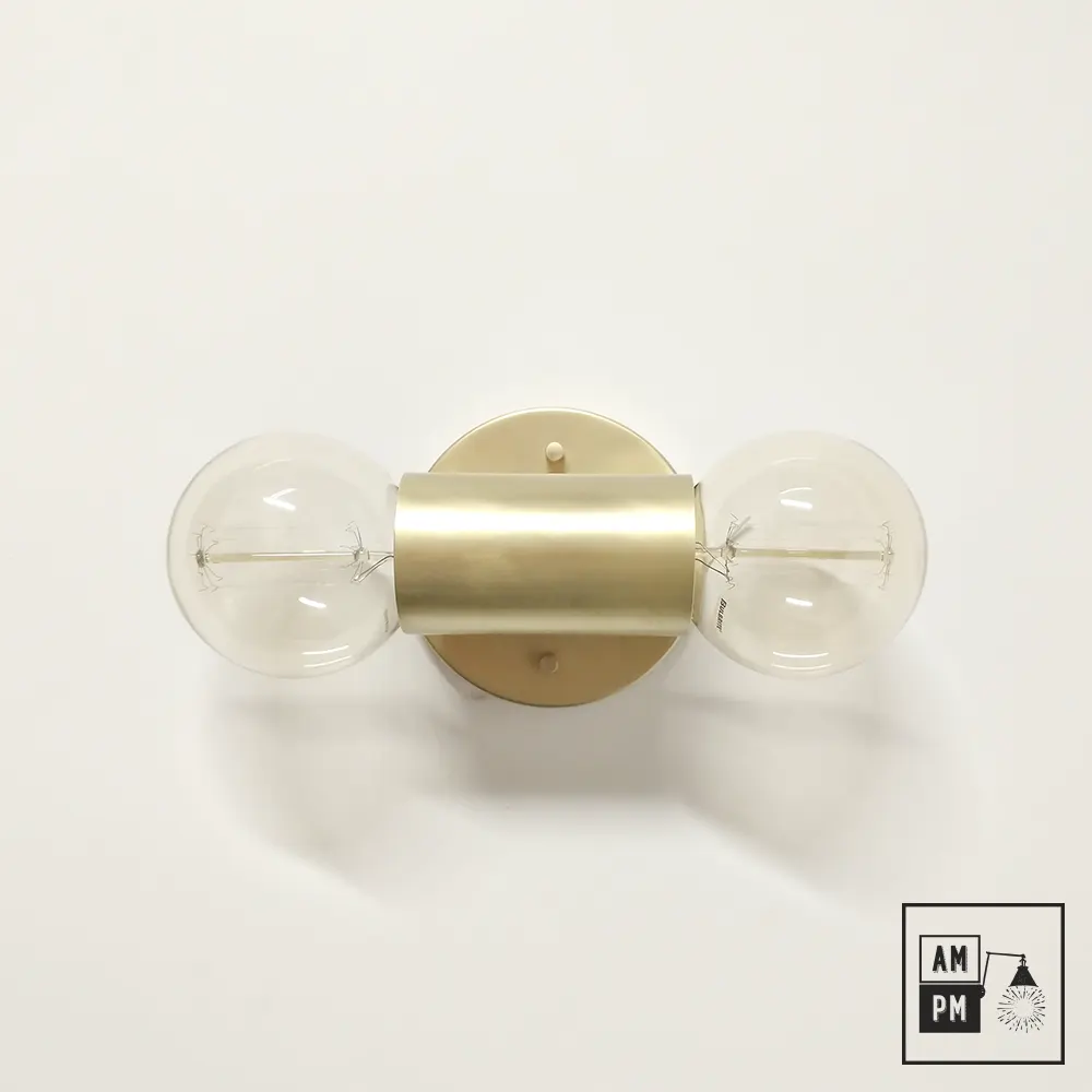 Mid-century-collection-wall-luminaire-Ruth-A8M011-Brushed-Brass-2