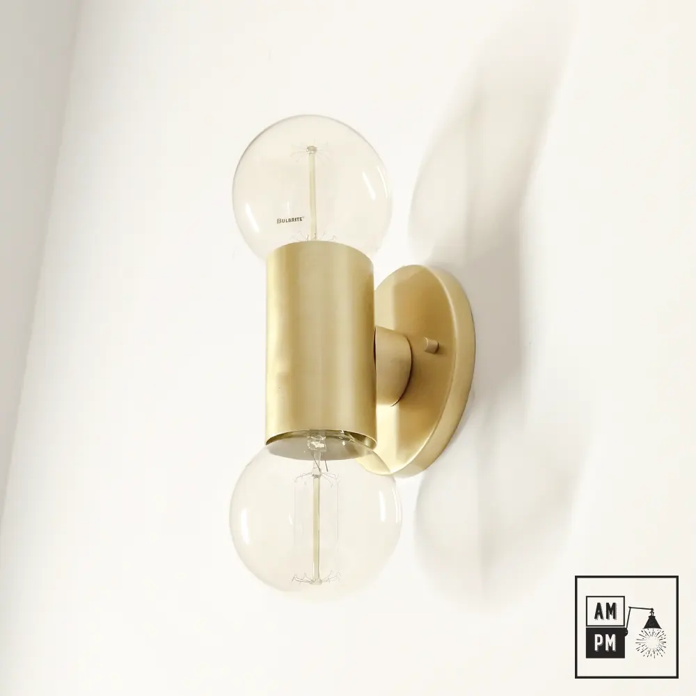 Mid-century-collection-wall-luminaire-Ruth-A8M011-Brushed-Brass