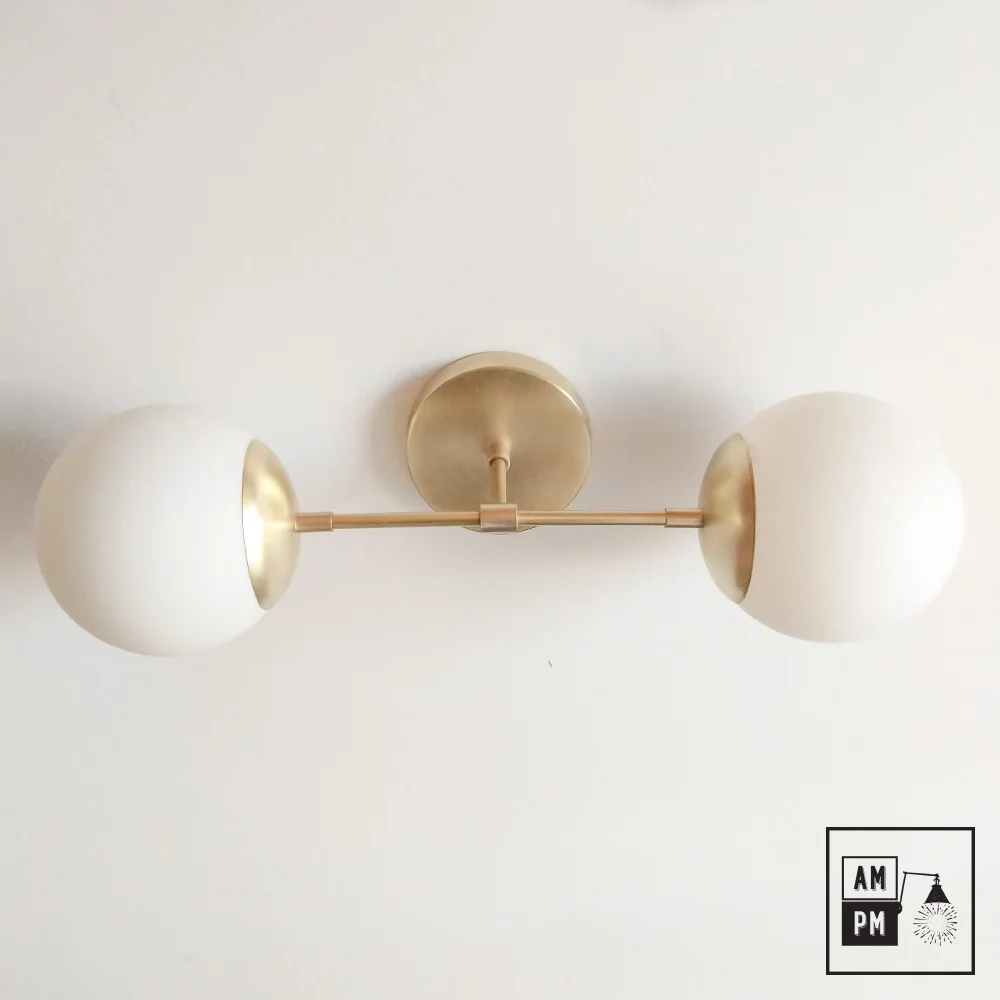 Mid-century-collection-ceiling-wall-luminaire-Bubble-A5K072-Brushed-Brass-1