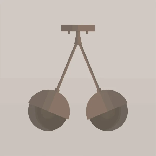 Mid-century-collection-fixed-luminaire-Seventies-A4K065-Antique-Brass