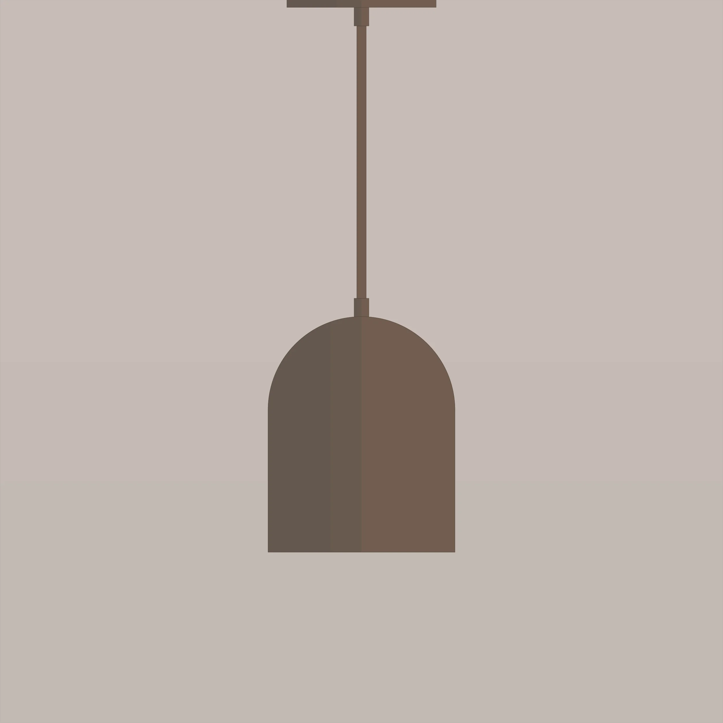 Lampe-suspendue-collection-Mid-century-Rothschild-A9S002-Bronze-Huilé