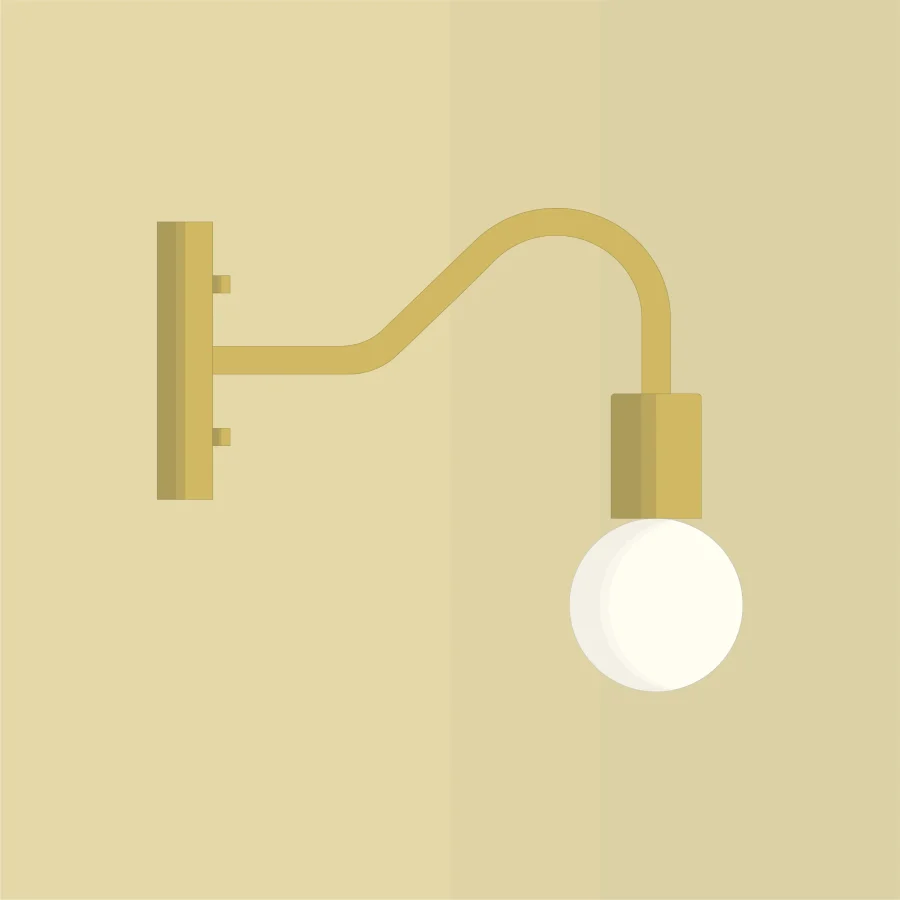 Mid-century-collection-wall-lamp-Grange-A3K007-Brass