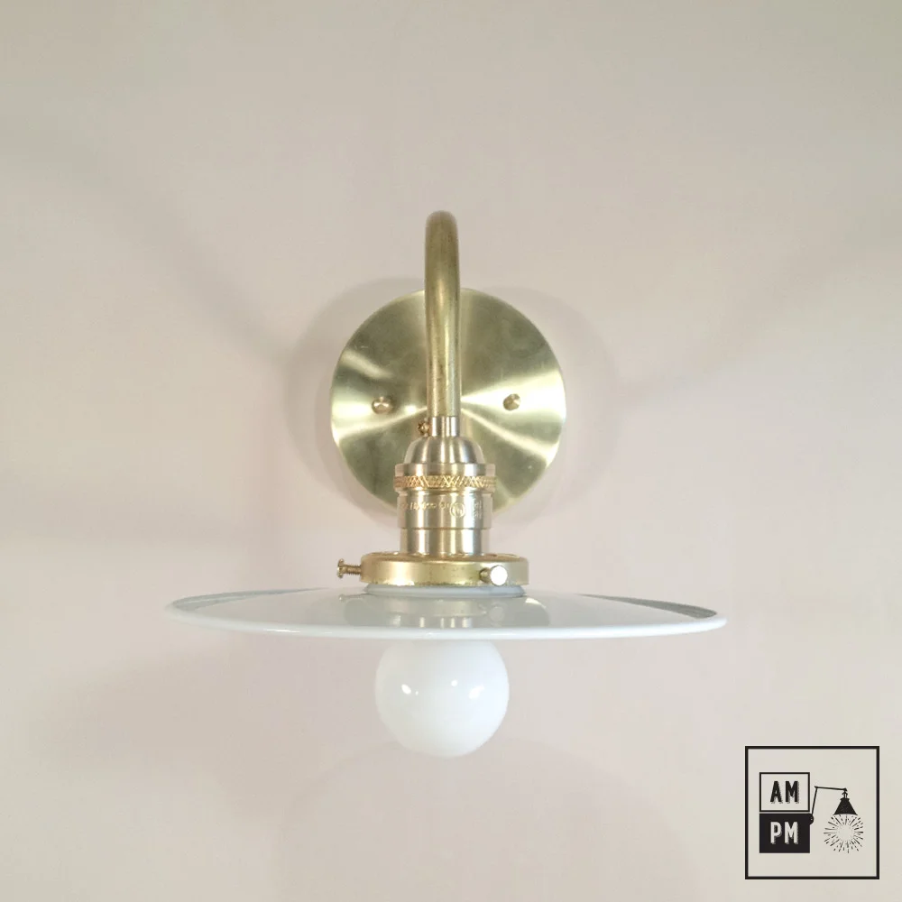 Mid-century-collection-wall-lamp-X-Files-A3K002-Raw-Brass-White-1