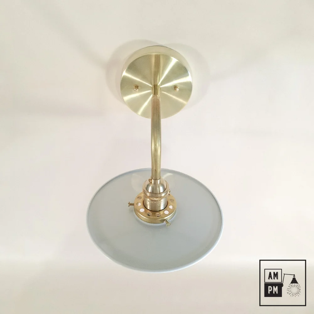 Mid-century-collection-wall-lamp-X-Files-A3K002-Raw-Brass-White-2