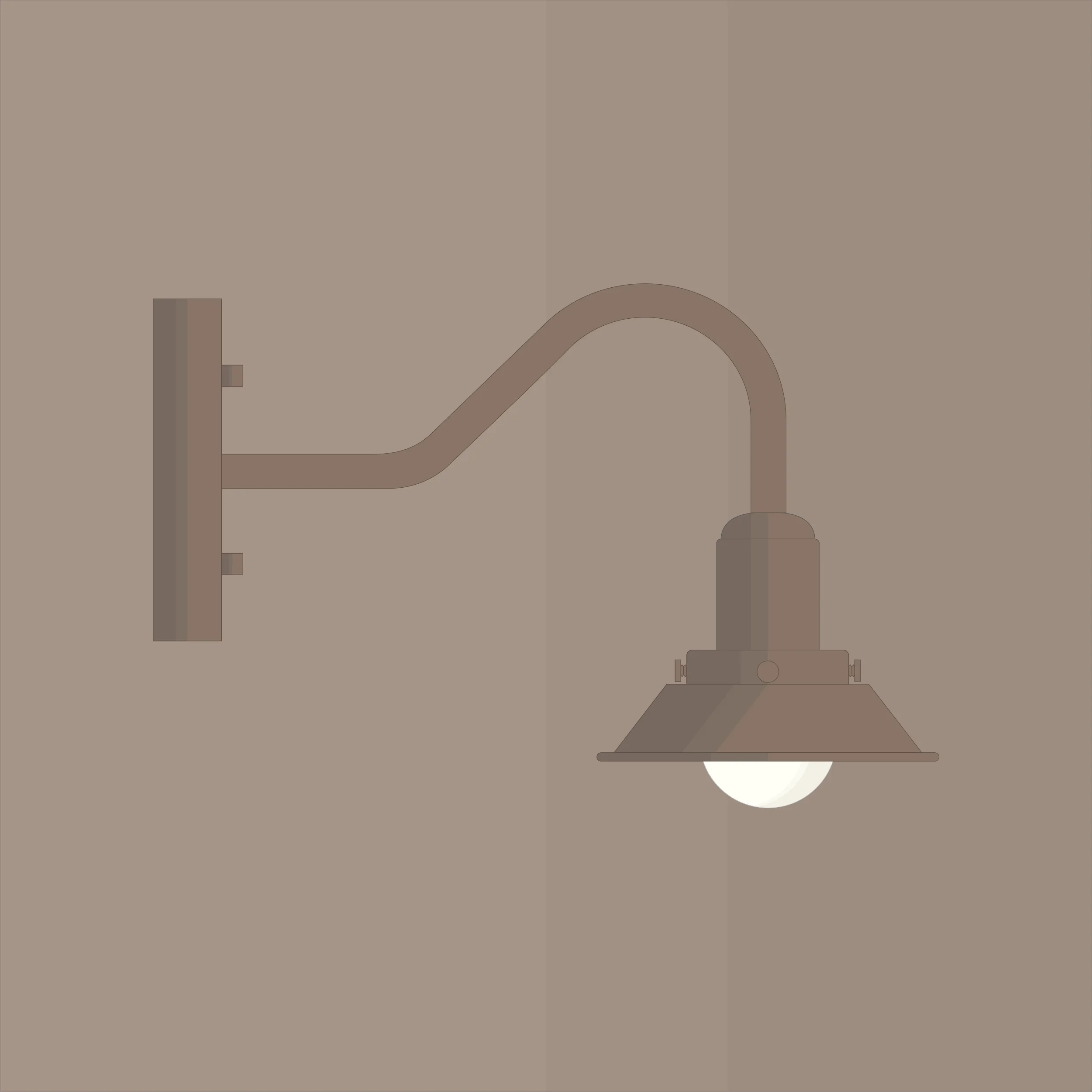 Mid-century-lamp-wall-sconce-Mini-mini-A3K025-Antique-Brass
