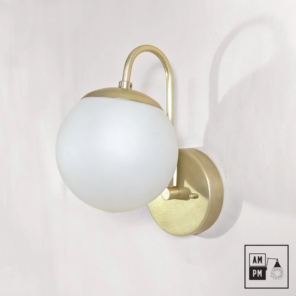 Mid-century-lamp-wall-sconce-Pedoncule-A3K057-Brushed-Brass-3