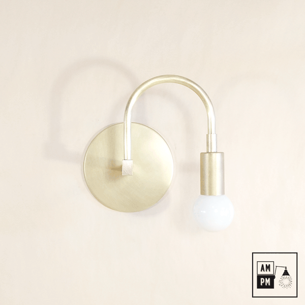 Mid-century-ceiling-lamp-wall-sconce-Eva-A4K063-Brushed-Brass