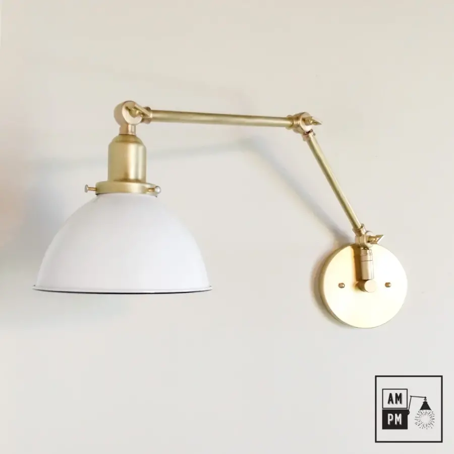 Mid-century-collection-adjustable-wall-lamp-Oprah-A5K078-Brushed-Brass-White-4