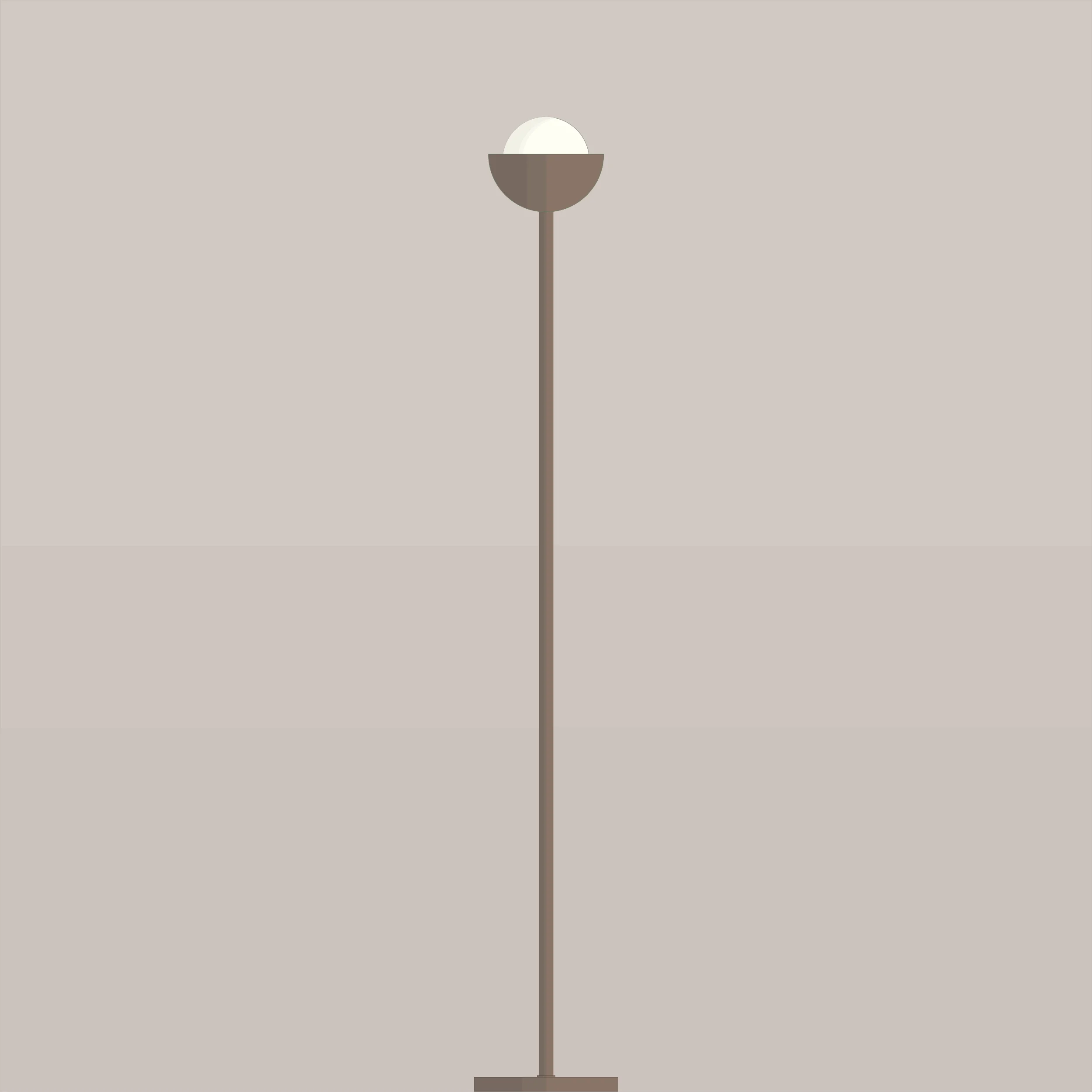 Lampe-branchable-plancher-autoportante-collection-Mid-century-A9P021-Laiton-Antique