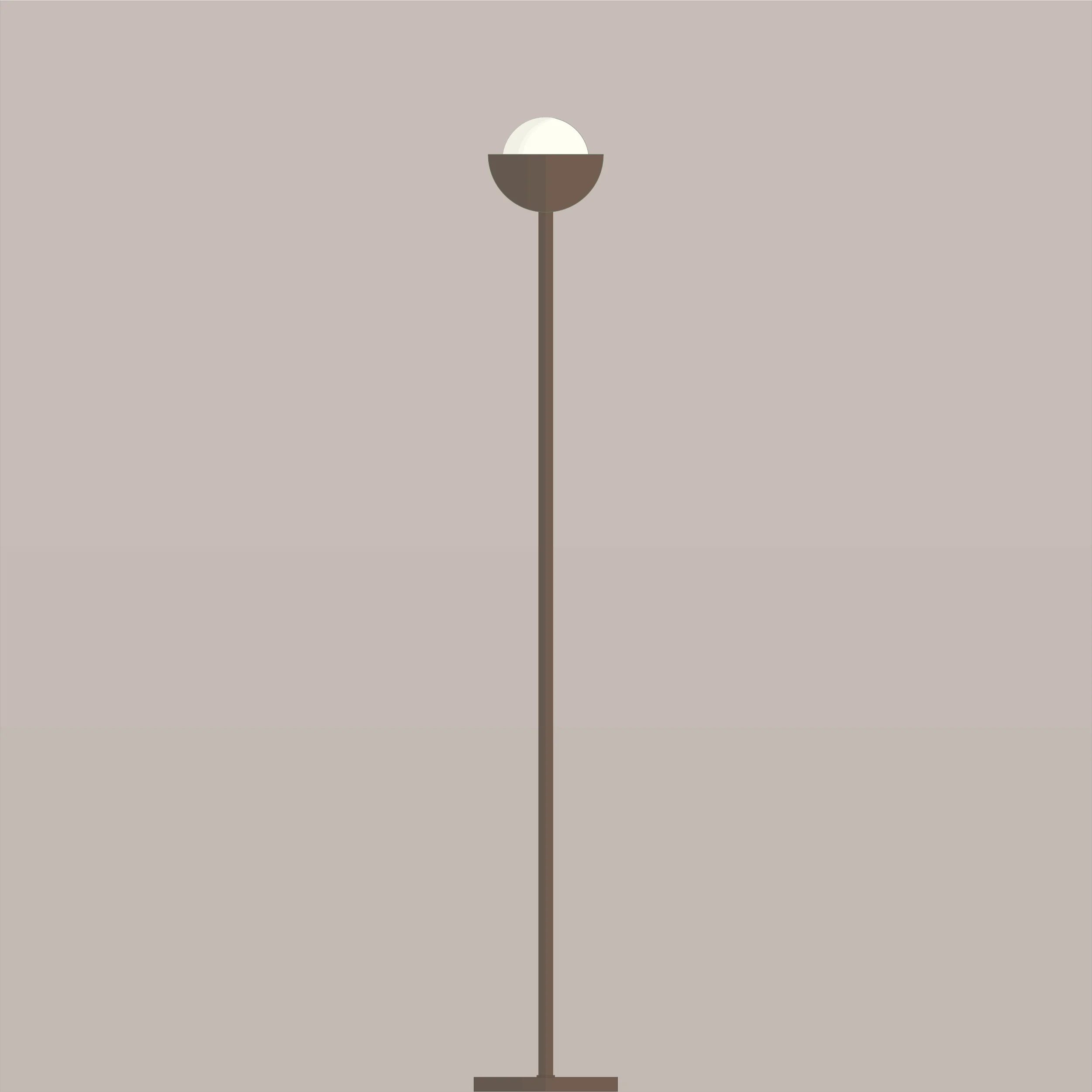 Lampe-branchable-plancher-autoportante-collection-Mid-century-A9P021-Bronze-Huilé