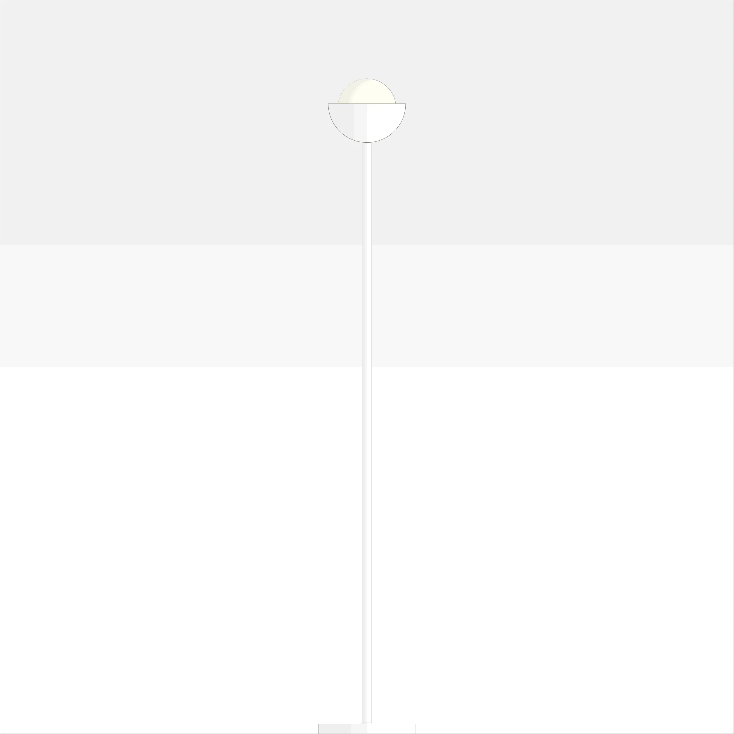 Lampe-branchable-plancher-autoportante-collection-Mid-century-A9P021-Blanc