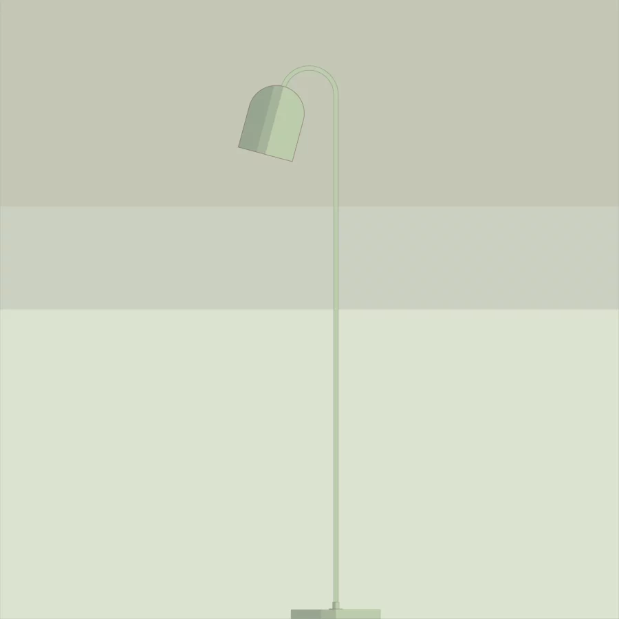Lampe-autoportante-branchable-plancher-collection-Mid-century-TWNY-A9P022-Personnalisée