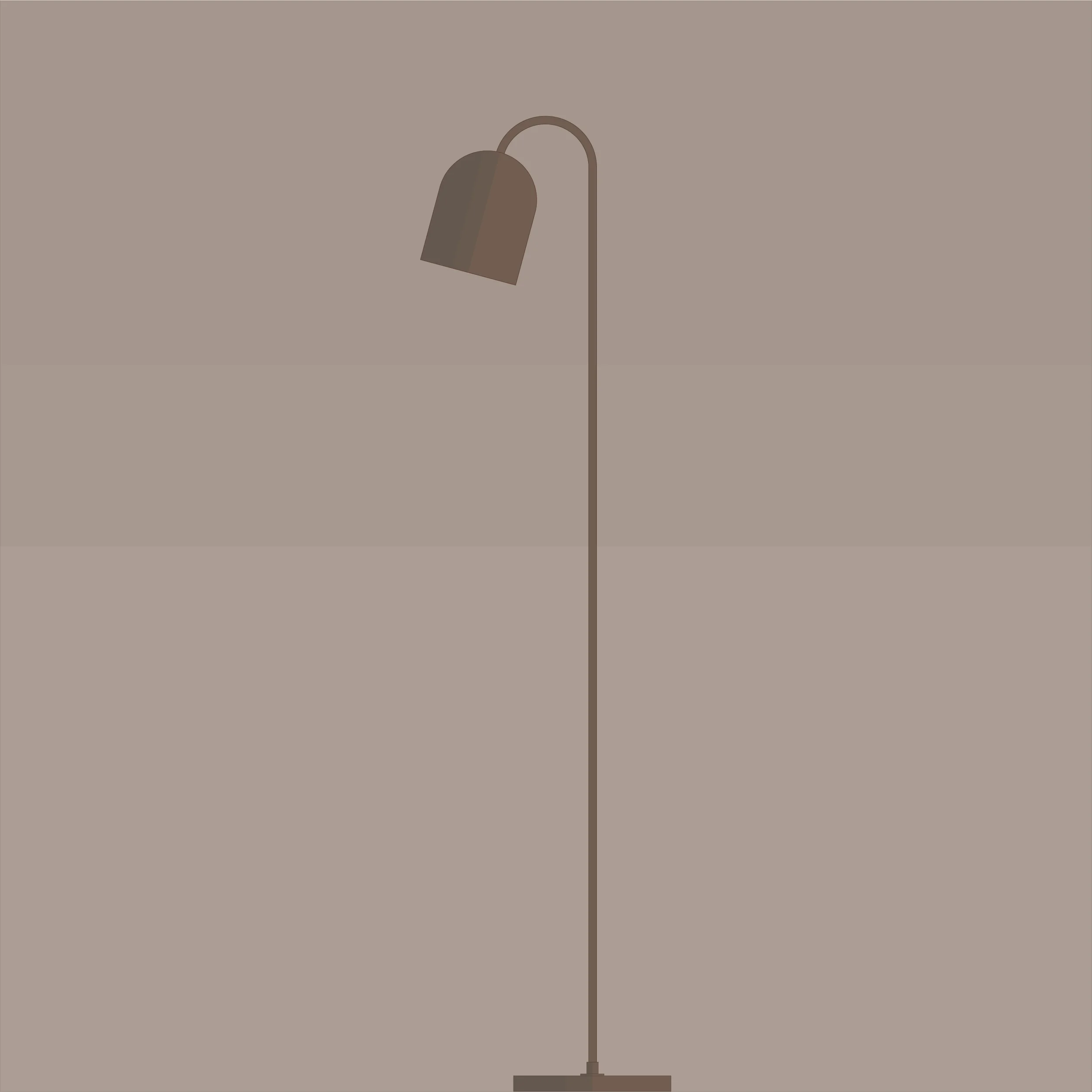 Lampe-autoportante-branchable-plancher-collection-Mid-century-TWNY-A9P022-Bronze-Huilé