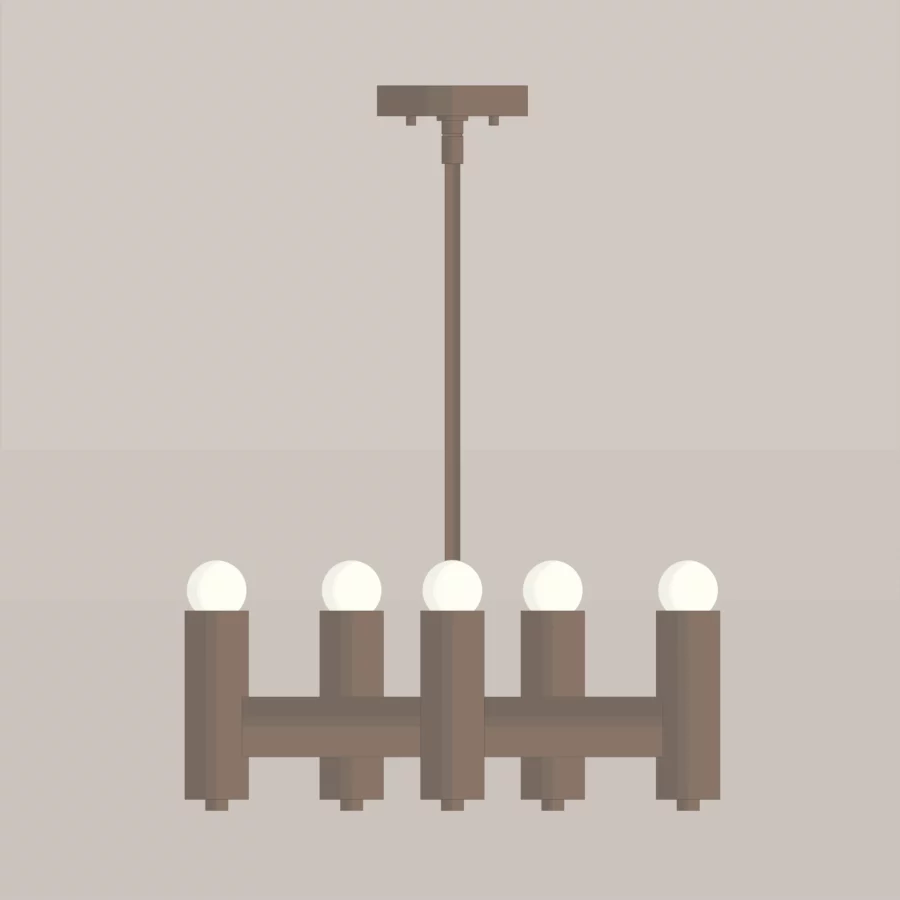 Chandelier-fixe-collection-Mid-century-HDCP-A9C004-Lairon-Antique
