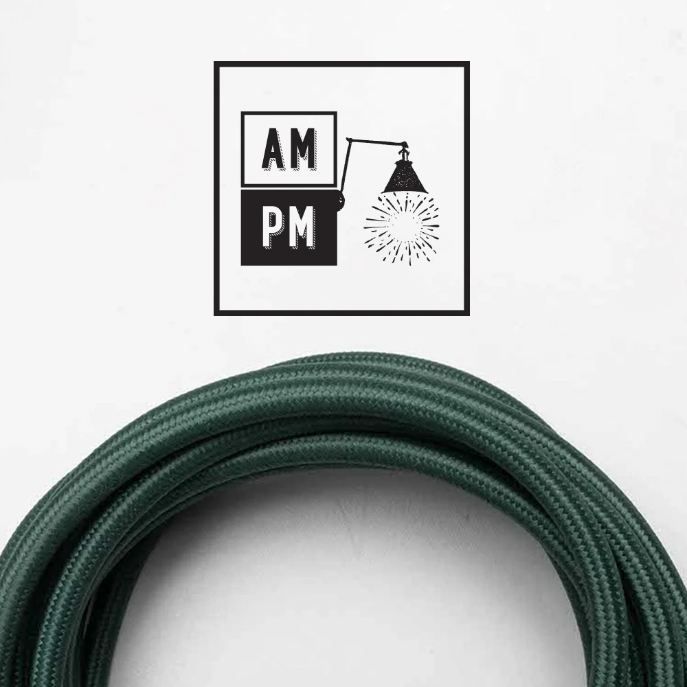 rayon-cloth-covered-electrical-wire-PMS343-hunter