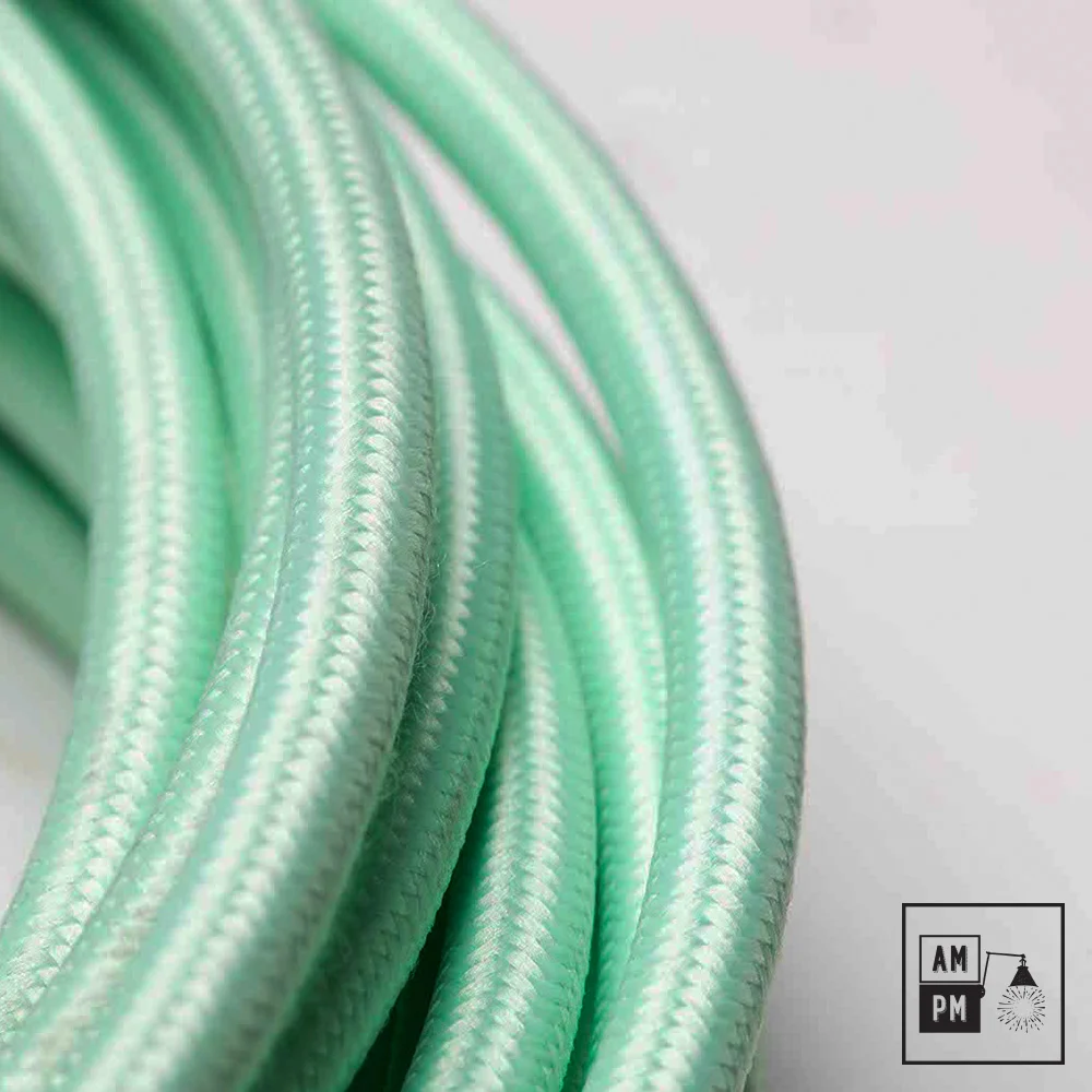 rayon-cloth-covered-electrical-wire-PMS344-minty-1