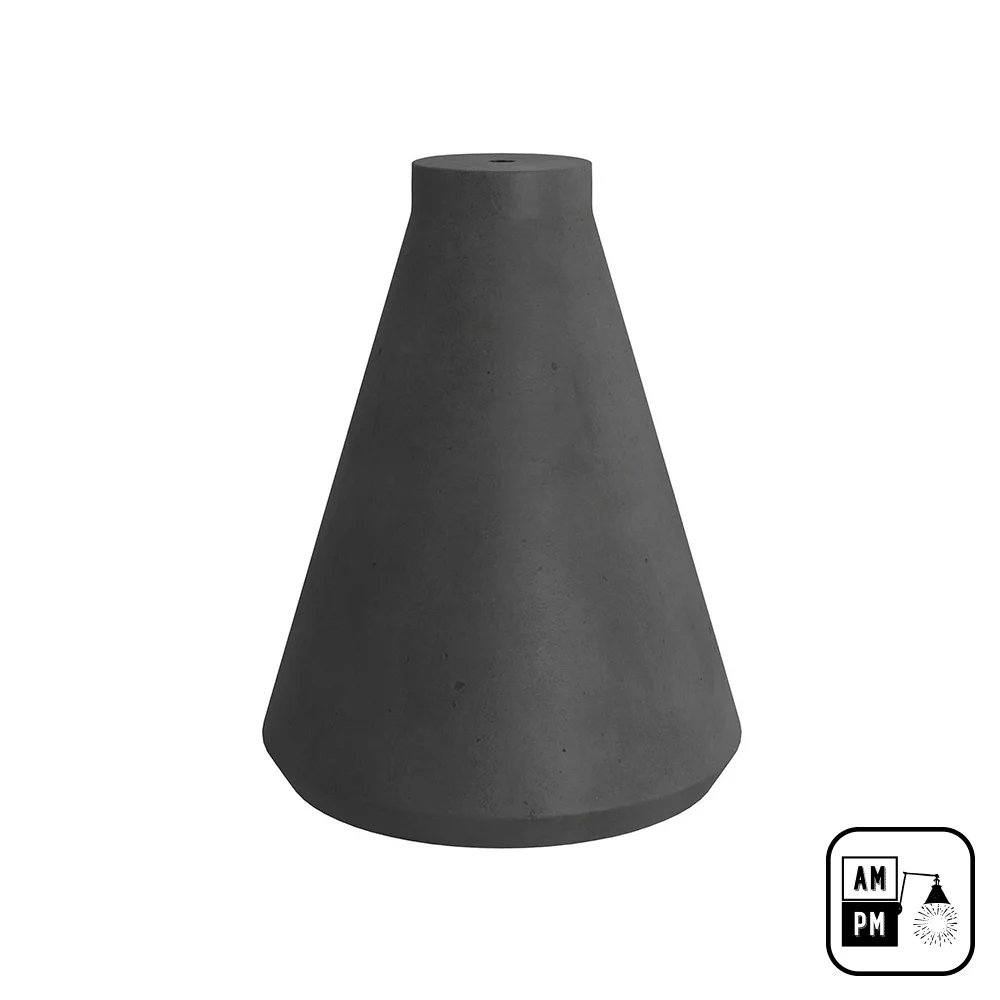 Cement-lampshade-industrial-concrete-funnel-dark Cement-lampshade-industrial-concrete-funnel-dark