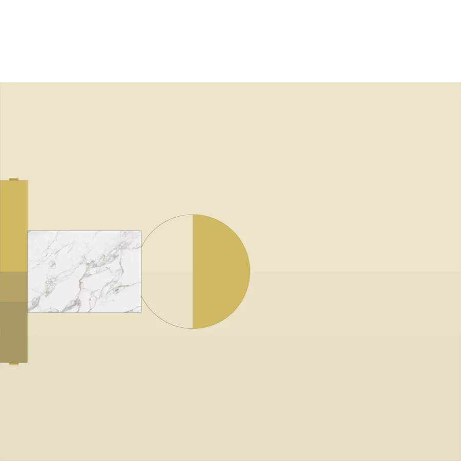 Mid-century-collection-wall-flushmount-fixture-MRBL-A9CF48-Brass