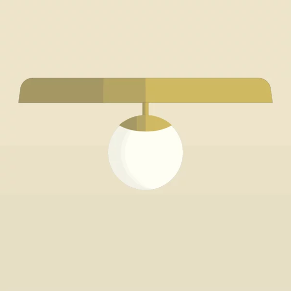 Mid-century-collection-flushmount-THRO-A9C220-Brass