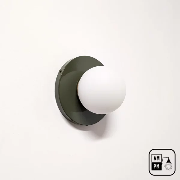 Mid-century-collection-flushmount-ODGO5-A10F080-Olive-Green-1