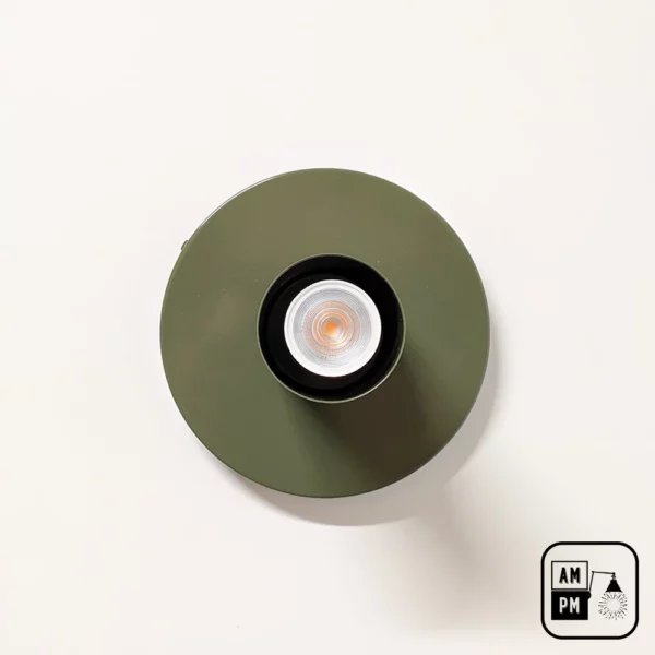 Mid-century-collection-flushmount-THPRM-A10F081-Olive-Green-2