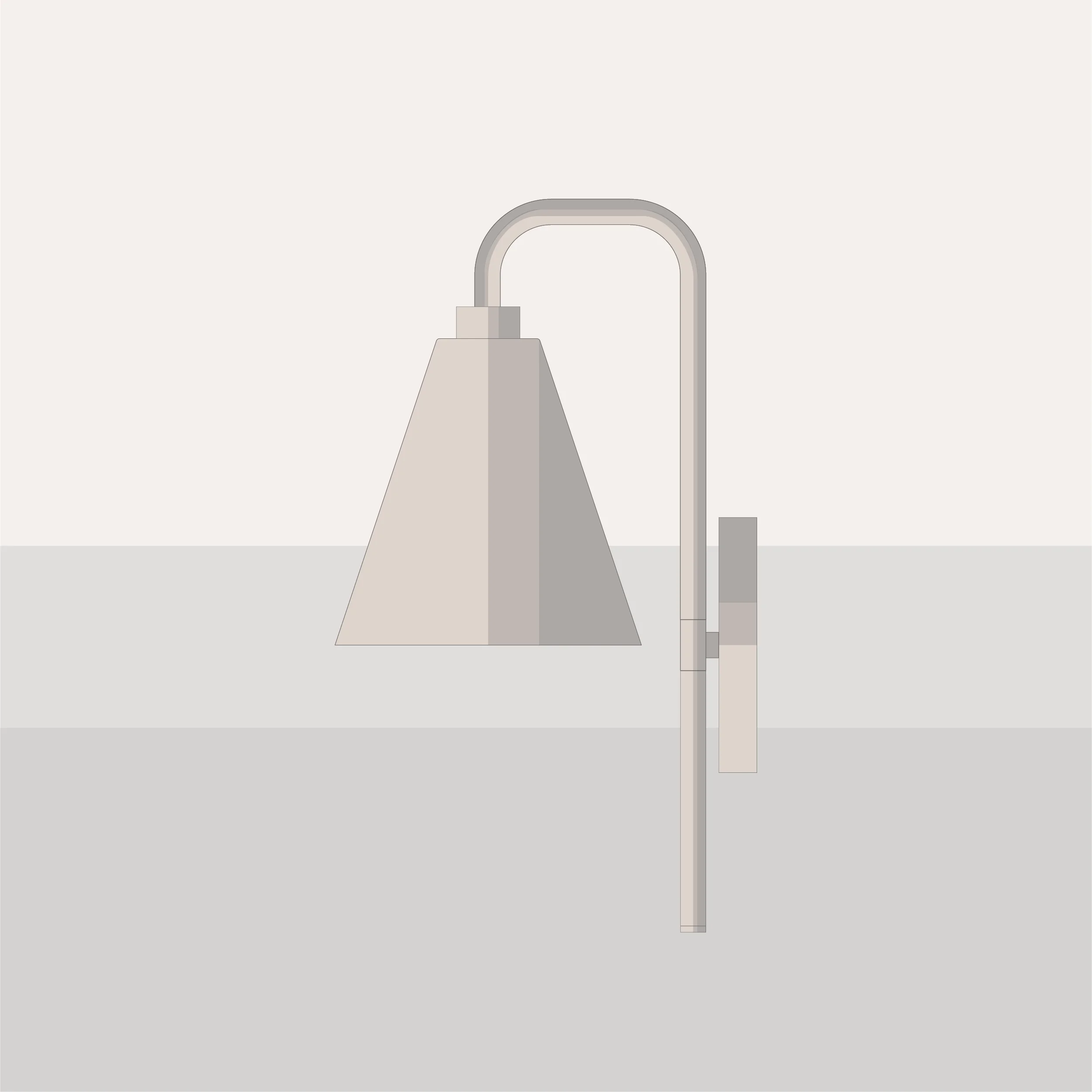 Mid-century-collection-wall-lamp-Qaali-A9M010-Off-White Mid-century-collection-wall-lamp-Qaali-A9M010-Off-White