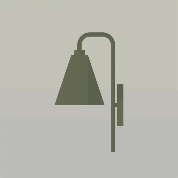 Mid-century-collection-wall-lamp-Qaali-A9M010-Olive-Green