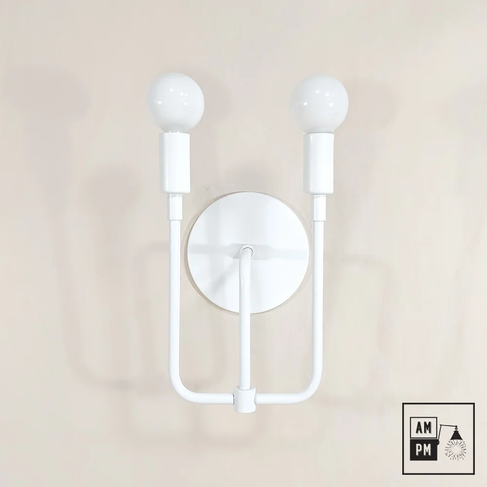 Mid-century-wall-luminaire-toro-A3K038-Matte-White Mid-century-wall-luminaire-toro-A3K038-Matte-White