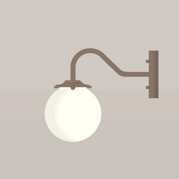 Mid-century-gooseneck-wall-lamp-PRGR-A10W219-Antique-Brass