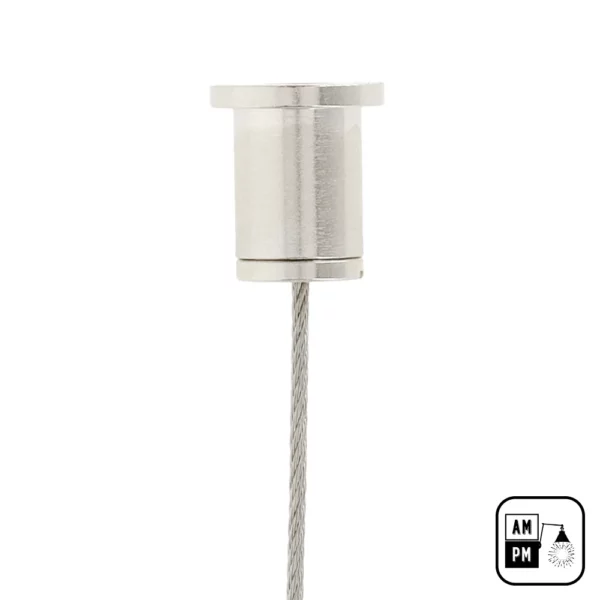 Attachment-Stainless-stel-wire-suspension-Polished-Nickel