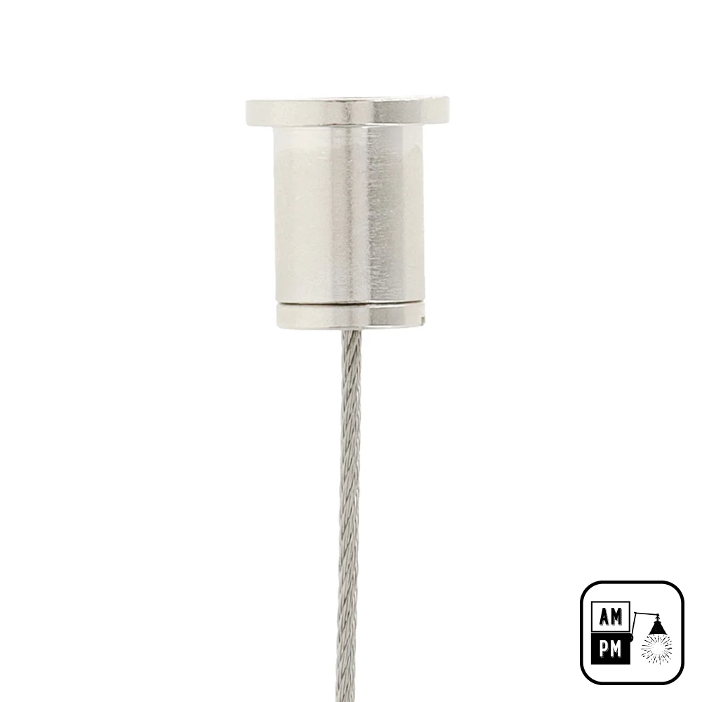 Attachment-Stainless-stel-wire-suspension-Polished-Nickel