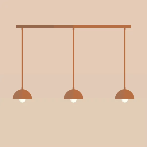 Suspension-collection-Mid-Century-Hemisphere-3x6-A7S363-Personnalisée